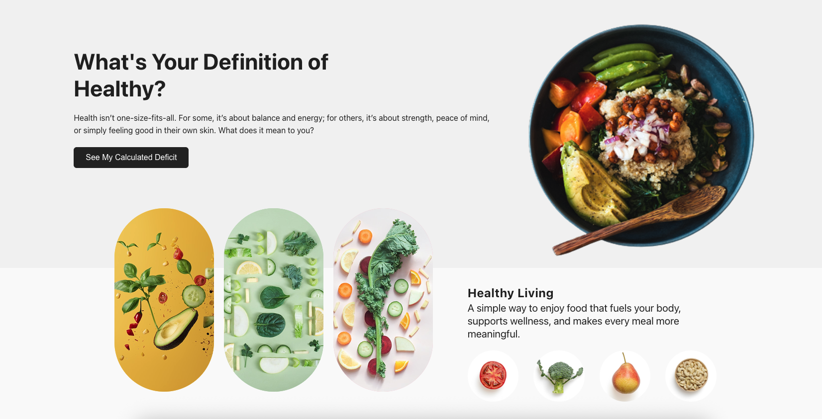Calorie Deficit App preview