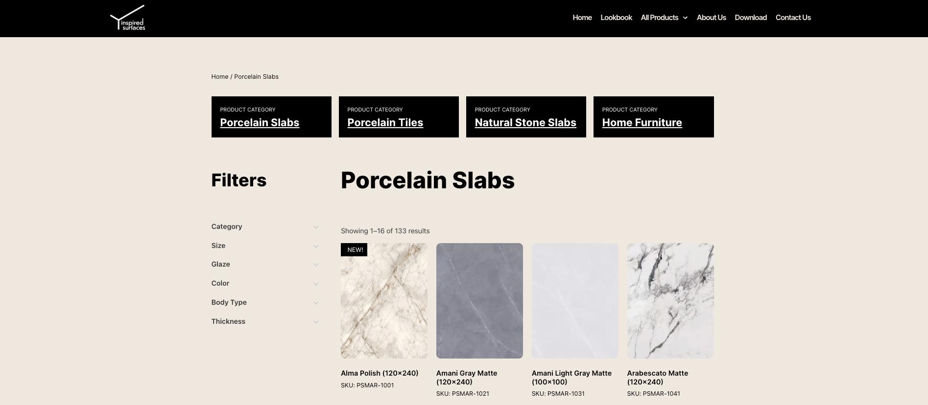 Inspired Surfaces preview