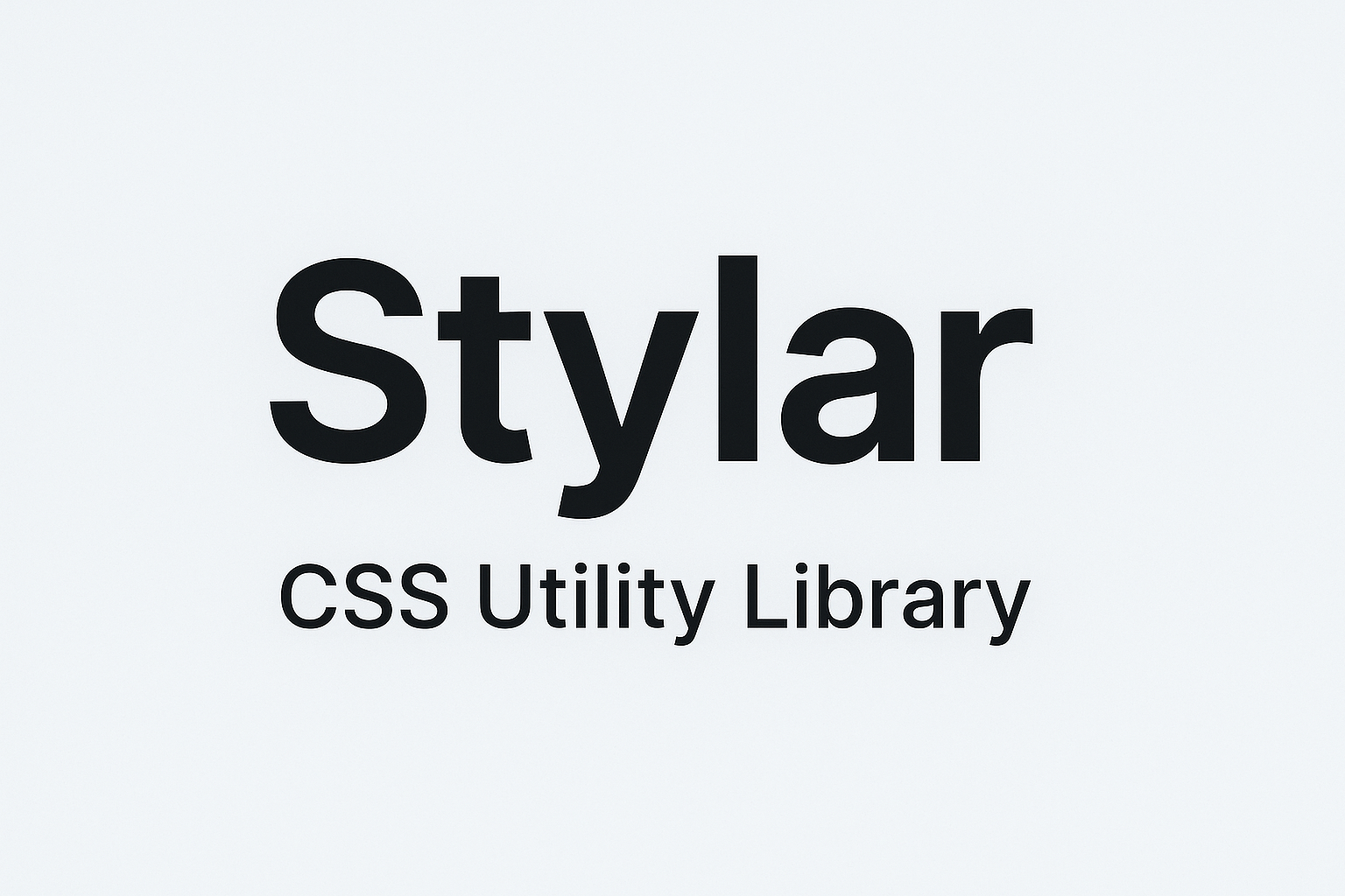 Stylar CSS Utility Library preview